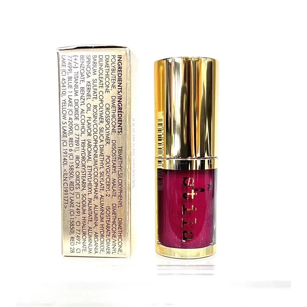 SUPERCHARGE Stila Shine Fever Lip Vinyl Liquid Lacquer Lipstick 0.18oz Full Size